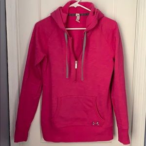 Pink Under Armour sweatshirt